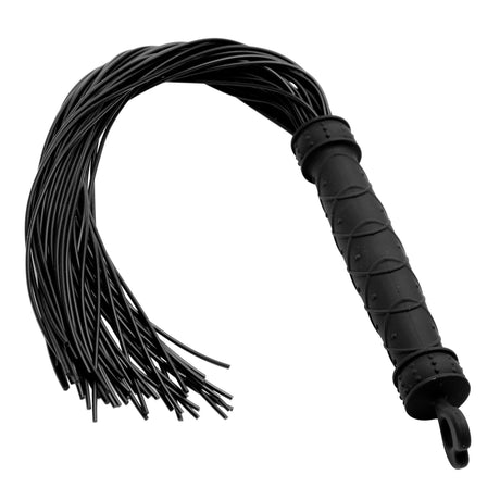 Frisky Silicone Flogger — 19.25 in, Black - 848518013941