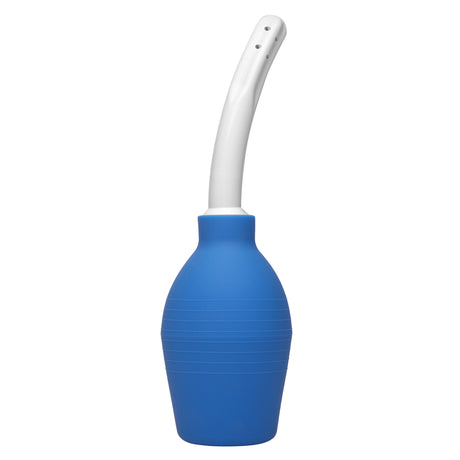 CleanStream Douche & Enema Flush Bulb — 10 fl oz, Blue PVC - CS-AD914