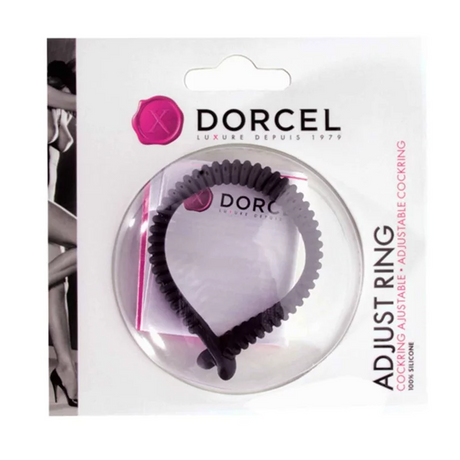 Dorcel Adjust Pleasure Cock Ring — 100% Silicone, 16 cm - DL0104