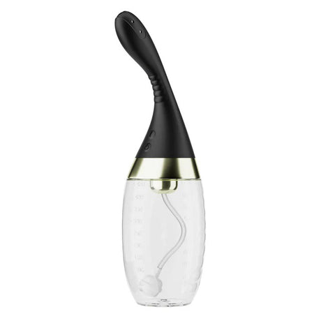 Blush Aqua Jet Anal Douche — Black, 3-Speed Jet & 10 Vibes - BL-15095