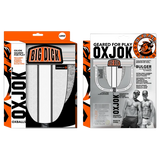 OXBALLS Bulger Big Pouch Jock — White Snow, XX-Large - OX5187