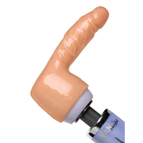 Wand Essentials Realistic Dildo Wand Attachment — TPE, 6.5 in - WE-AE290