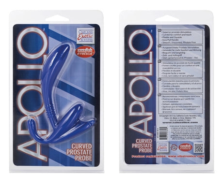 Apollo Curve Prostate Probe - Blue by CalExotics