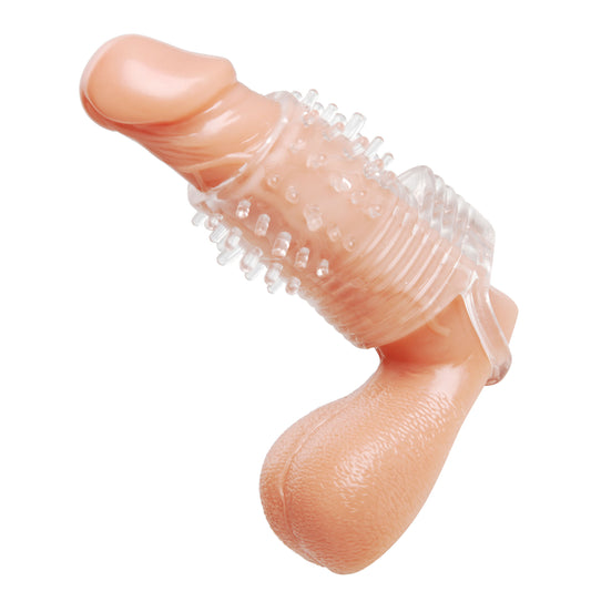 Sensations Vibrating Textured Erection Sleeve by Size Matters