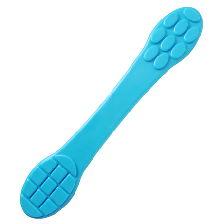 Frisky Textured Silicone CBT Ball Slapper, 10.5in Blue - 848518020093