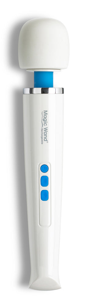 Magic Wand Rechargeable Personal Massager, 13 in, Blue/White - HV-270