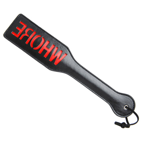 Frisky XOXO Imprint Spanking Paddle, 12.5in Black - 848518020772