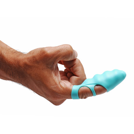 Frisky Finger Bang-Her Vibe — Teal, 3.5 in - FR-AE620