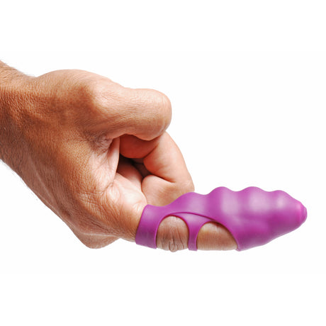 Frisky Finger Bang-Her Finger Vibe — 3.5in Purple - 848518021342