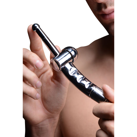 CleanStream Shower Cleansing Nozzle with Flow Regulator, Silver, 7 in - CS-AE665