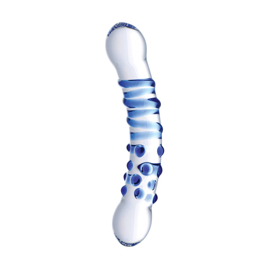 Prisms Erotic Glass Dual-Ended Glass Dildo, 5.5 in Clear - 848518023223