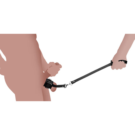 Mistress by Isabella Sinclaire Ball Stretcher Training Set — 3 Harnesses & Leash - 848518030221