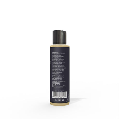 Sensuva Me and You Massage Oil — Pomegranate Fig Coconut Plumeria, 4.2 oz - SEN-VL414