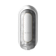 FLIP Series Flip 0‑Zero Electronic Vibration Stroker (White) - 4560220555903