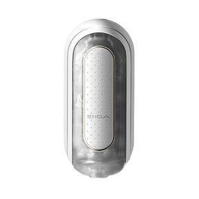 FLIP Series Flip 0‑Zero Electronic Vibration Stroker (White) - 4560220555903