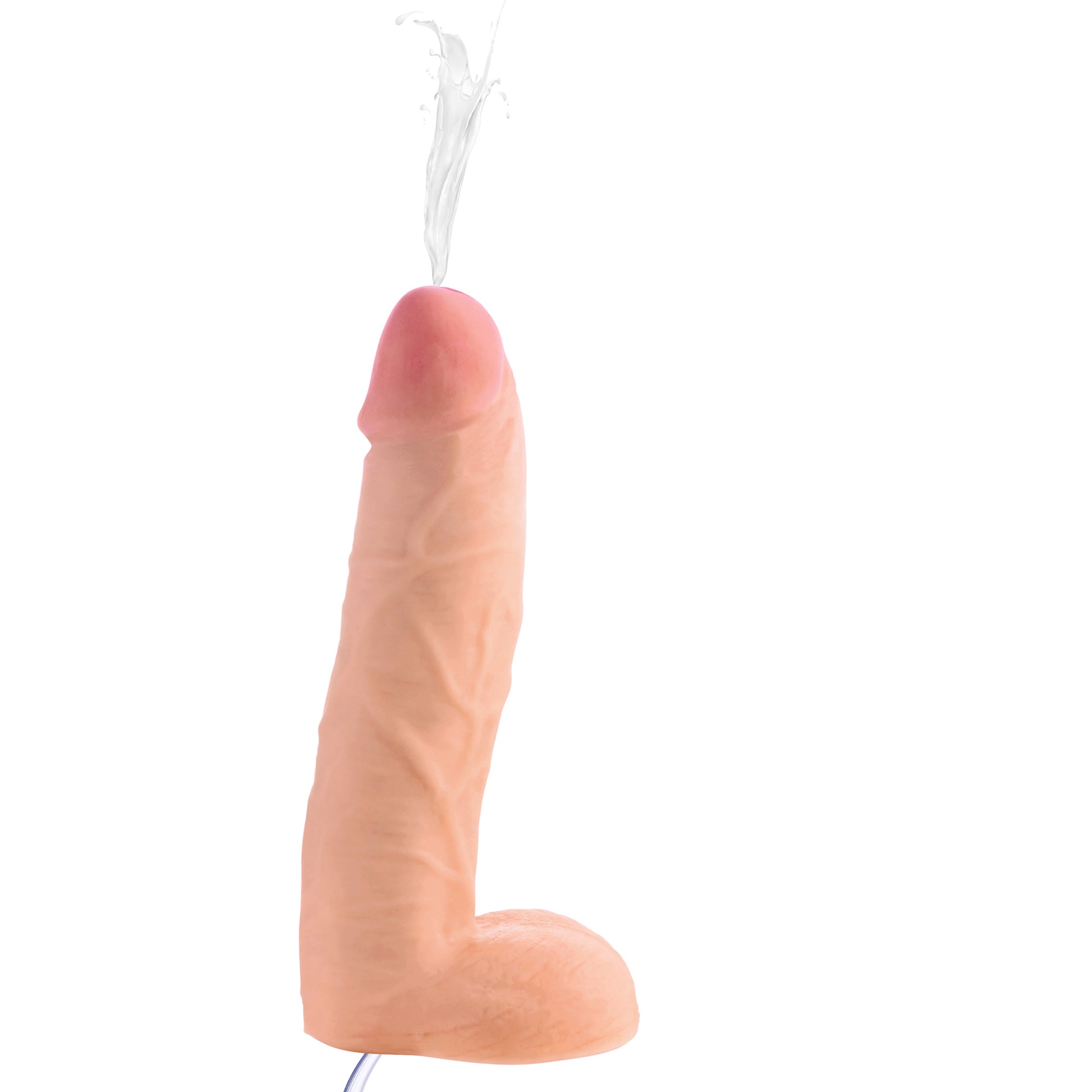 10 Inch Realistic Dual Density Squirting Dildo by Loadz