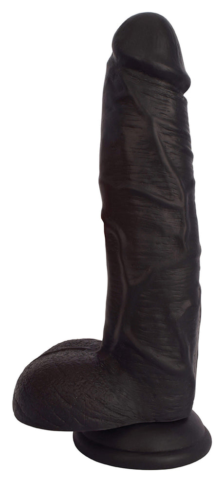 Jock 9 Inch Dong with Balls — Flesh Enhanced PVC Dildo, 8 Inch Insertable - CN-09-0416-10