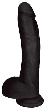 Jock 10 Inch Dong with Balls — Flesh Enhanced PVC, 8.5 in Insertable - 642610430022