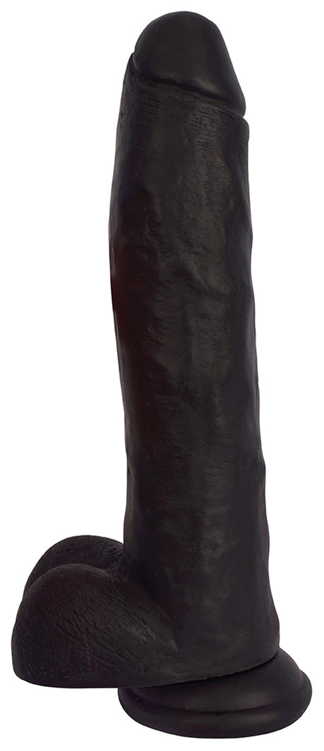 Jock 11.5 Inch Dong with Balls - Flesh PVC Dildo - 642610430053