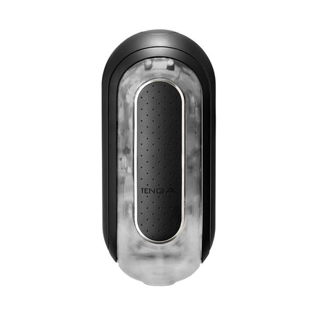 FLIP Series Flip Zero Electronic Vibration Stroker — Black, 7 in - 4560220556559