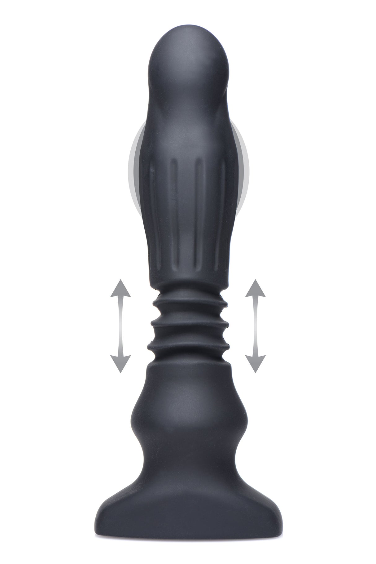 Thunderplugs Silicone Thrusting and Swelling Anal Plug with Remote - TP-AF949