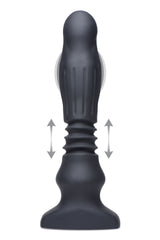 Thunderplugs Silicone Thrusting and Swelling Anal Plug with Remote - TP-AF949