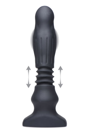Thunderplugs Silicone Thrusting and Swelling Anal Plug with Remote - TP-AF949