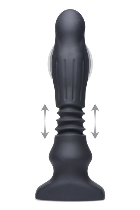 Thunderplugs Silicone Thrusting and Swelling Anal Plug with Remote - TP-AF949