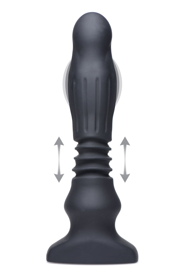 Thunderplugs Silicone Thrusting and Swelling Anal Plug with Remote - TP-AF949