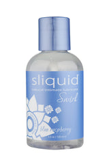 Sliquid Naturals Swirl Blue Raspberry Water-Based Lubricant, 4.2 fl oz - SLIQ010