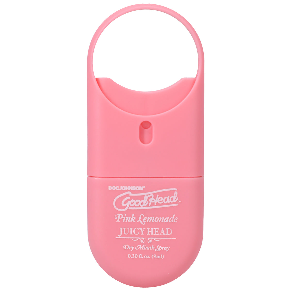 Doc Johnson GoodHead Juicy Head Dry Mouth Spray To-Go, .30 fl, Pink Lemonade - DJ1361-26-CD