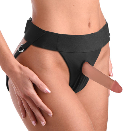 Thinz Londyn Jock-Style Strap-On Harness, Black - 653078940220
