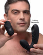 Alpha-Pro P-Thump 7X Tapping Prostate Stimulator (Black) - 848518035318