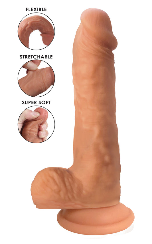 Easy Riders Dual Density Silicone Dildo - 6 Inch by Easy Riders
