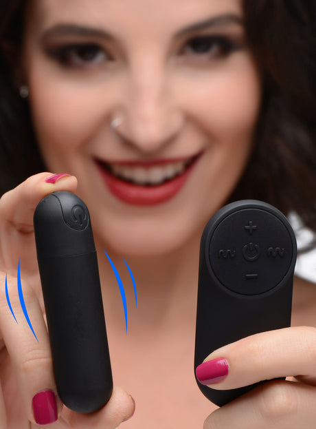 Bang! Bullet Vibrator with Remote Control, Purple, 3 in - BNG-AG366-PUR