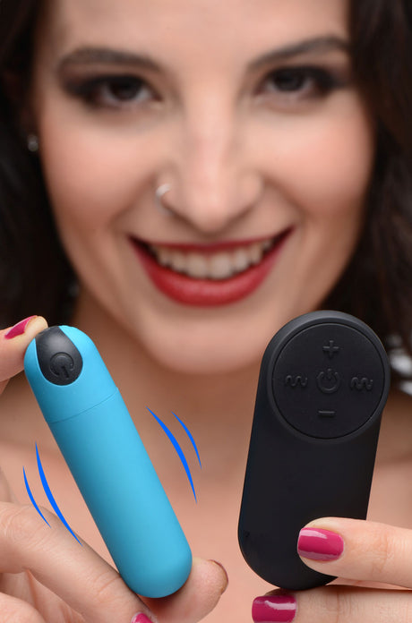 Bang! Bullet Vibrator with Remote Control, Purple, 3 in - BNG-AG366-PUR