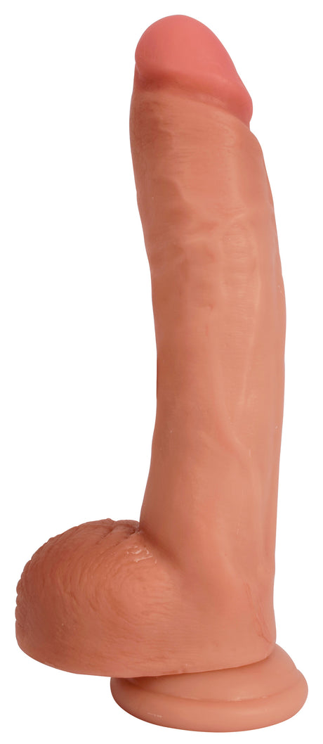 Jock Bareskin Dildo with Balls — 9 Inch (Light) - 653078941258