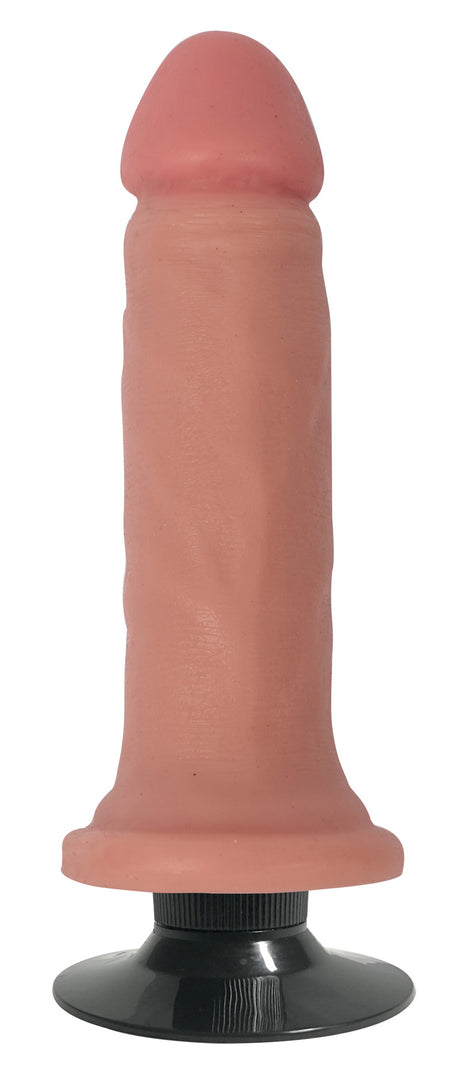 Jock Bareskin Vibrating Dildo with Suction Cup — 6 Inch - 653078941555