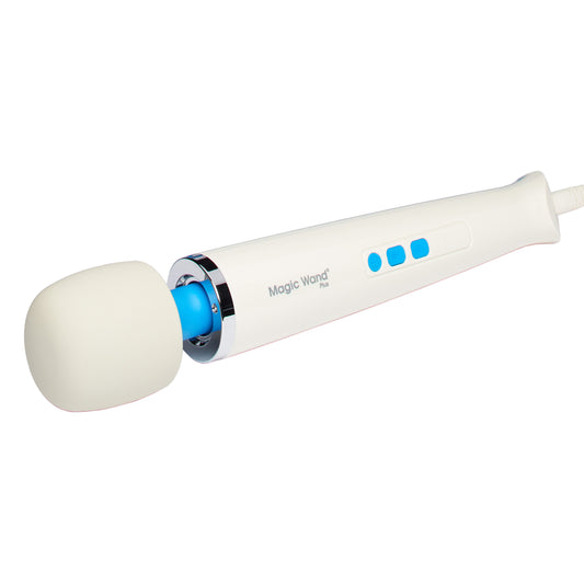 Magic Wand Plus Wand Massager — Plug-In, 13-inch, Blue/White - HV-265