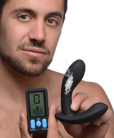 Zeus Electrosex E-Stim Pro Silicone Prostate Massager with Remote Control - ZE-AG663