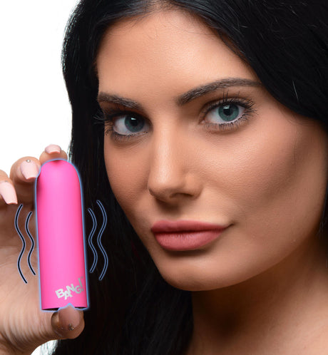 Bang! 10X Mega Bullet Vibrator — Black, 3.5-inch - BNG-AG749-BLK