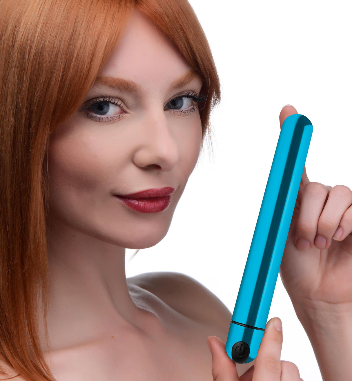 Bang! 10X Slim Metallic Bullet Vibrator — Black, USB Rechargeable - BNG-AG764-BLK