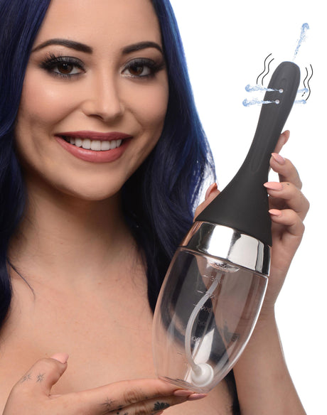 CleanStream Auto‑Vibrating Enema Bulb — Rechargeable, 350mL - 848518046147