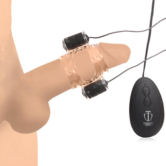 20X Dual Vibrating Cock Teaser by Trinity Men