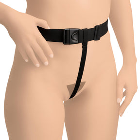Master Series Bum-Tastic 3‑Piece Silicone Anal Plug Trainer with Harness - 848518048875