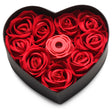 Bloomgasm Rose Lover's Gift Box — Rechargeable Clitoral Suction Rose (Red) - INM-AH128