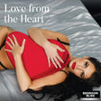 Bedroom Bliss Signature Collection Bedroom Bliss Signature Heart Pillow — Red Velvet Position Aid, 12.5×18.25×7 in - BB-AH177