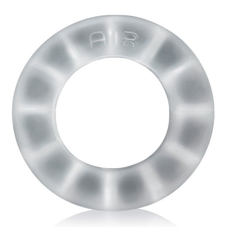 OXBALLS AIR Plus+Silicone Airflow Cockring - Cool Ice - OX-S3025-CLR