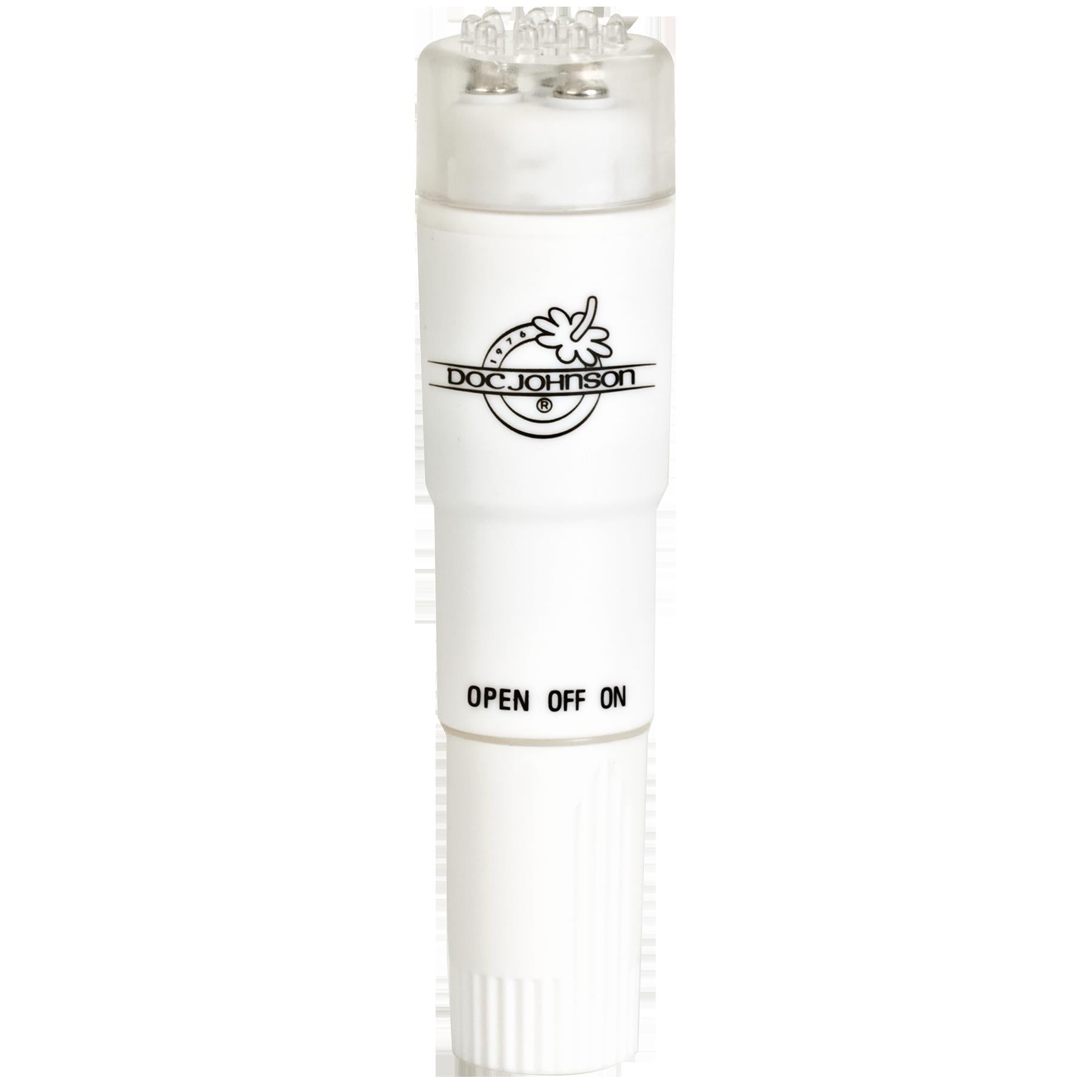 White Nights Pocket Rocket - White by Doc Johnson