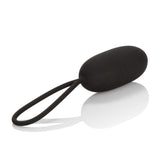 CalExotics Silicone Remote Rechargeable Egg — Black - SE0077303